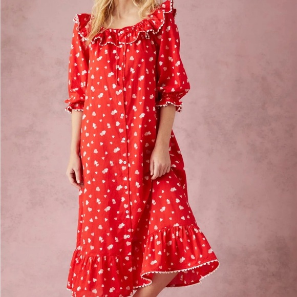 Printfresh + Pencil and Paper Heartbreaker Latte Love nightgown-Valentine’s - Picture 3 of 4